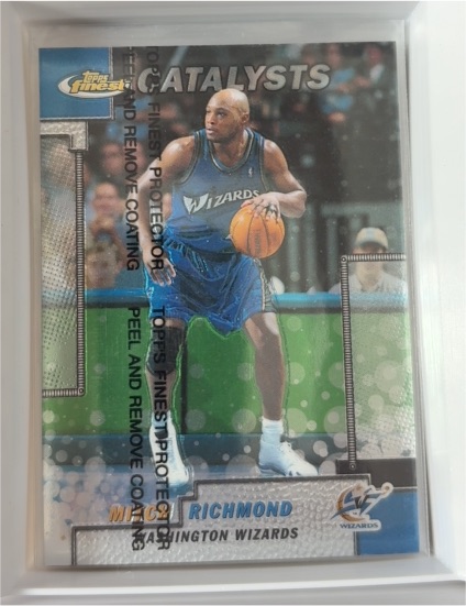 1999-00 Topps Finest #239 Mitch Richmond — front