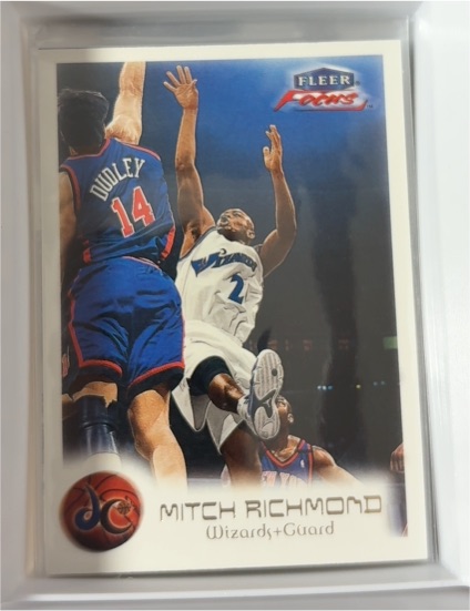 1999-00 Fleer Focus #19 Mitch Richmond — front