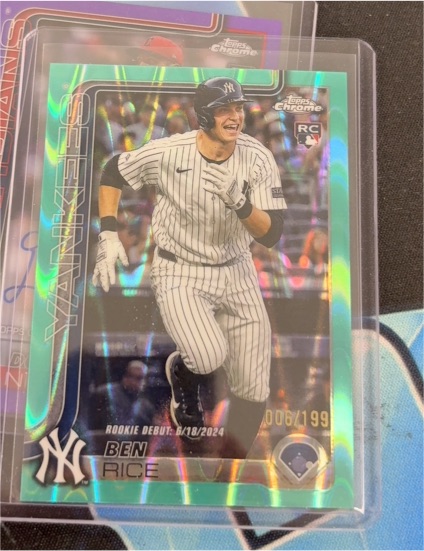2025 Topps Chrome #139 Ben Rice — front