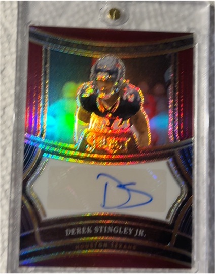 2024 Panini Select #SP-DSJ Derek Stingley Jr. — front