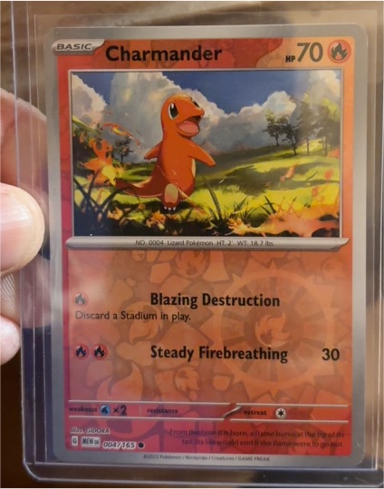 2024 Pokémon Scarlet & Violet #004 Charmander — front