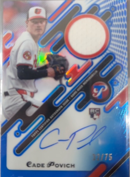 2025 Topps Pristine #PPAR-CP Cade Povich — front