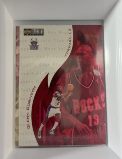 1997-98 Upper Deck Collector's Choice #370 Glenn Robinson Hot Properties — front