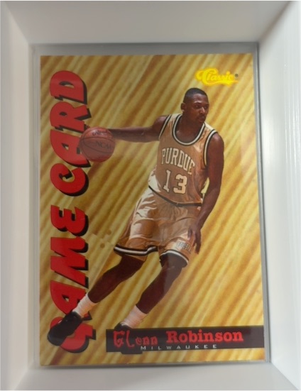 1994 Classic Draft #GC1 Glenn Robinson Game Cards — front
