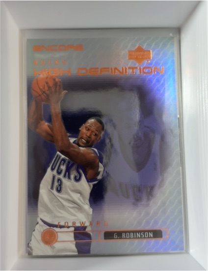 1999-00 Upper Deck Encore High Definition #HD7 Glenn Robinson — front