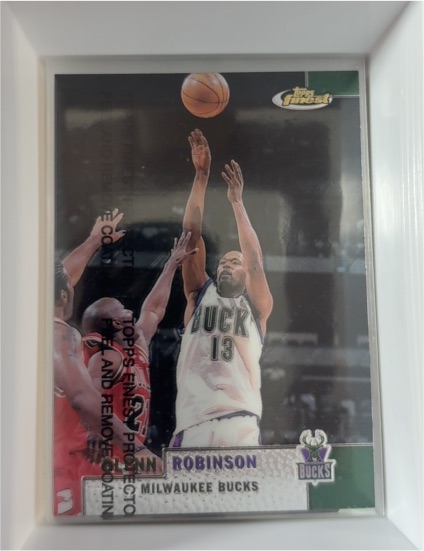 1999-00 Topps Finest #74 Glenn Robinson — front