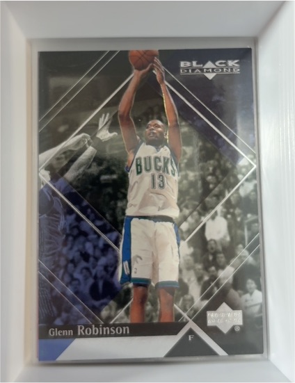 1999-00 Upper Deck Black Diamond #44 Glenn Robinson — front