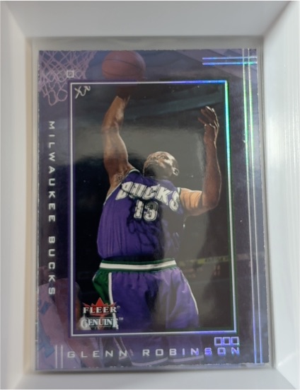 2001-02 Fleer Genuine #75 Glenn Robinson — front