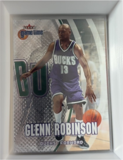 2000-01 Fleer Game Time #69 Glenn Robinson — front