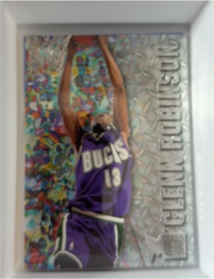 1996-97 Fleer Metal #57 Glenn Robinson — front