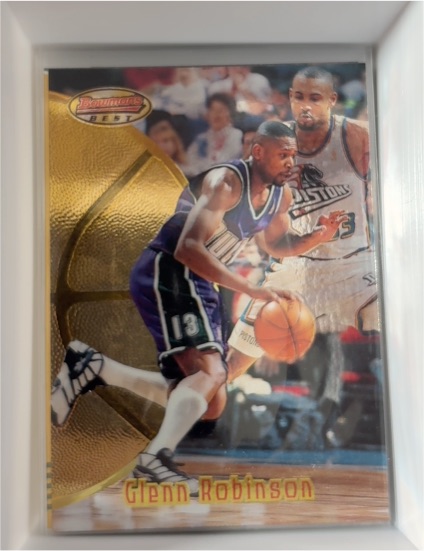 1997-98 Bowman's Best #8 Glenn Robinson — front