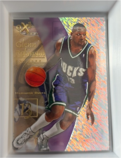 1997-98 Skybox E-X2001 #24 Glenn Robinson — front