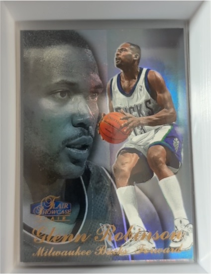 1997-98 Flair Showcase #33 Glenn Robinson — front