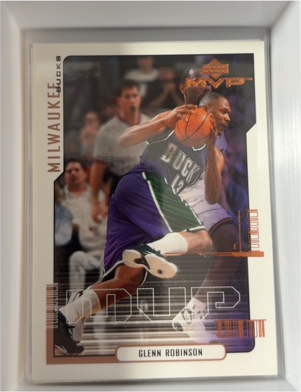 2000-01 Upper Deck MVP #91 Glenn Robinson — front