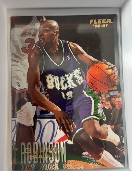1996-97 Fleer #63 Glenn Robinson — front