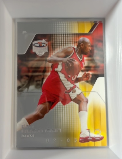 2002-03 NBA Hoops Stars Five Star #6 Alan Henderson — front