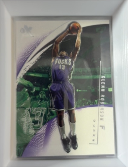 2001-02 Fleer E-X #27 Glenn Robinson — front