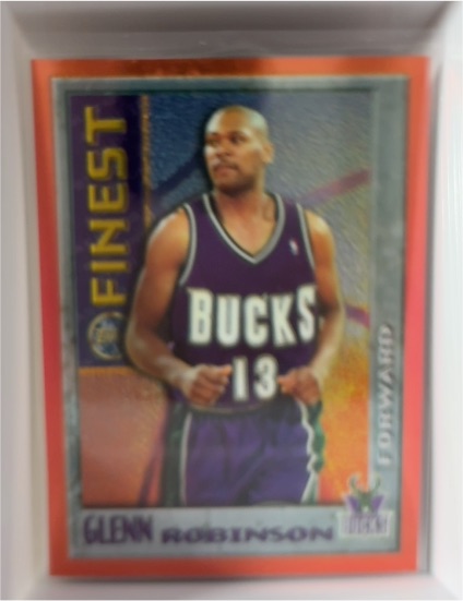 1995-96 Topps Finest Mystery Finest #M10 Glenn Robinson — front