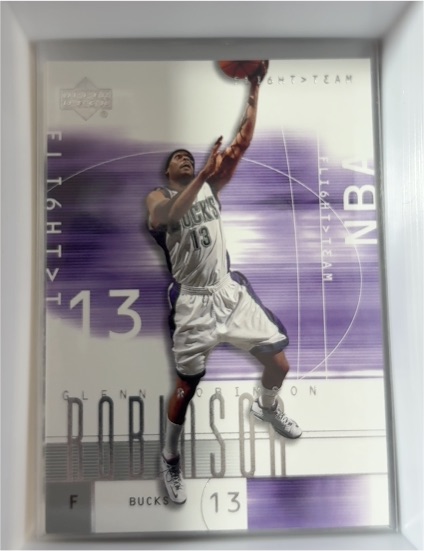 2001-02 Upper Deck Flight Team #14 Glenn Robinson — front
