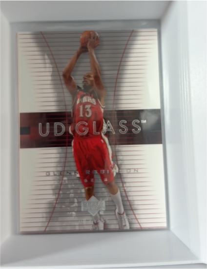 2003-04 Upper Deck UD Glass #44 Glenn Robinson — front