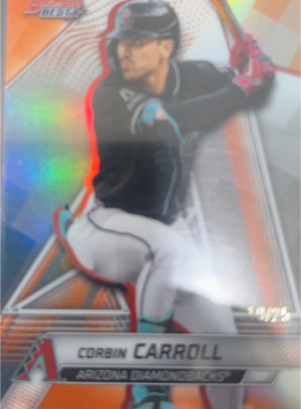 2025 Topps Bowman's Best #8 Corbin Carroll — front