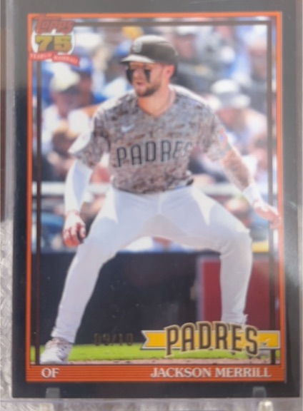 2026 Topps Series 1 #T91-78 Jackson Merrill — front