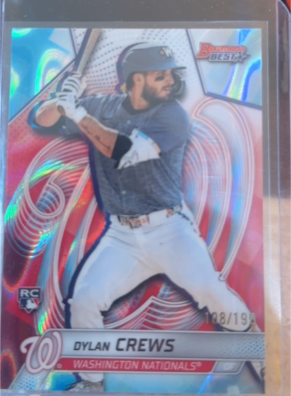 2025 Bowman's Best #27 Dylan Crews — front