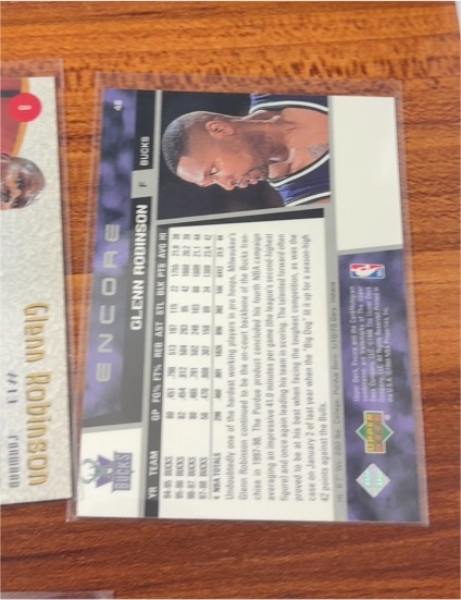 1998-99 Upper Deck Encore #48 Glenn Robinson — front