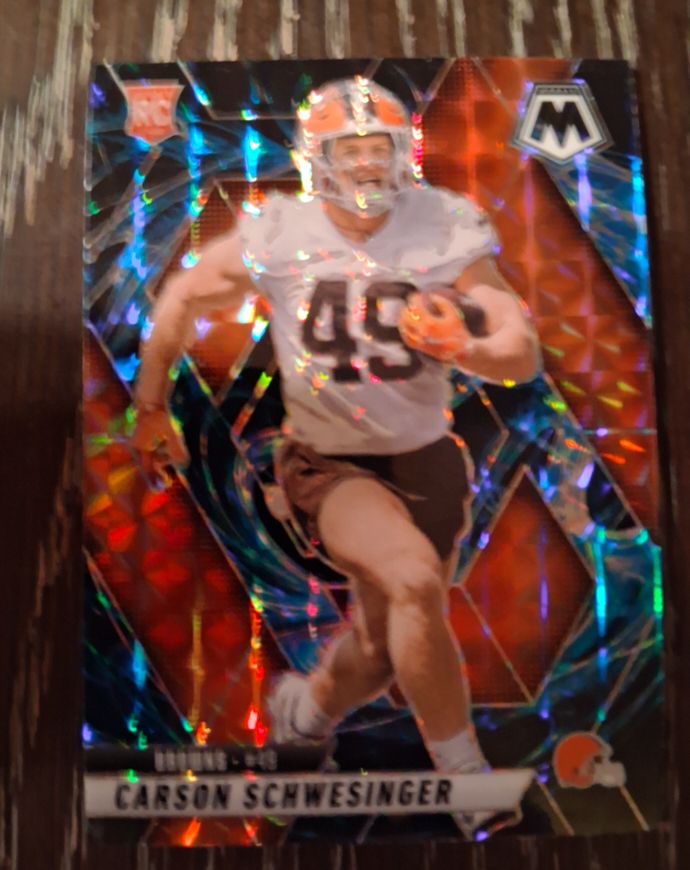 2025 Panini Mosaic #371 Carson Schwesinger — front