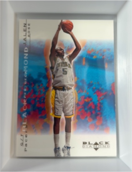 2000-01 Upper Deck Black Diamond #32 Jalen Rose — front
