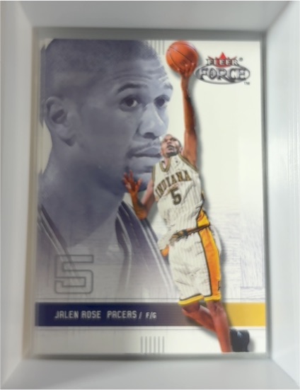 2001-02 Fleer Force #5 Jalen Rose — front