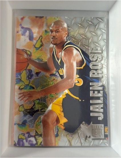 1996-97 Fleer Metal #178 Jalen Rose — front