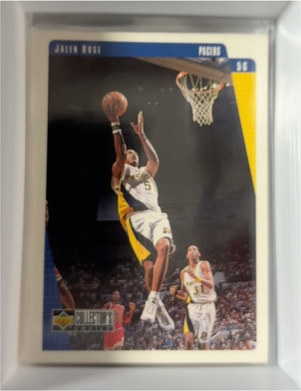 1997-98 Upper Deck Collector's Choice #260 Jalen Rose — front
