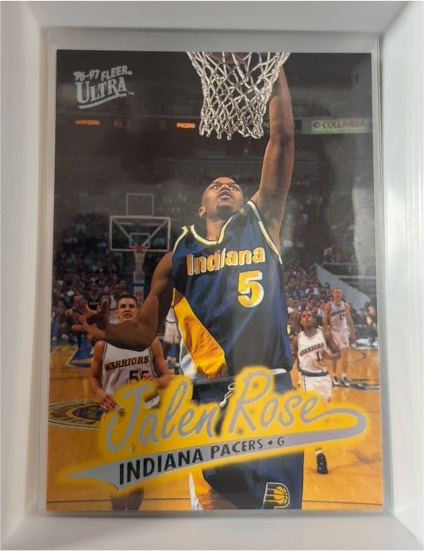 1996-97 Fleer Ultra #197 Jalen Rose — front