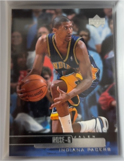 1999-00 Upper Deck #49 Jalen Rose — front