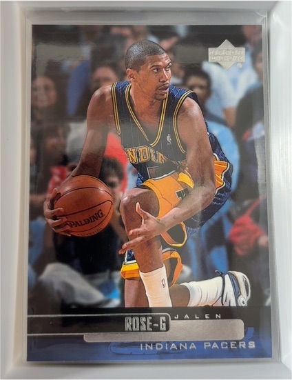 1999-00 Upper Deck #49 Jalen Rose — front