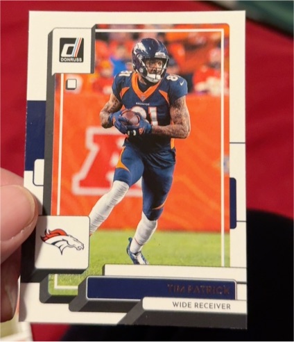 2022 Panini Donruss #264 Tim Patrick — front