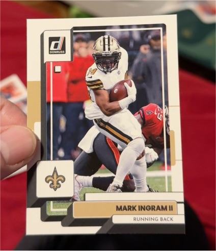 2022 Donruss #248 Mark Ingram II — front