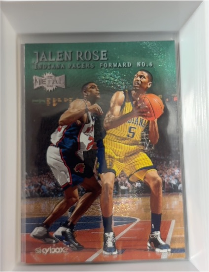 1999-00 Skybox Metal #137 Jalen Rose — front