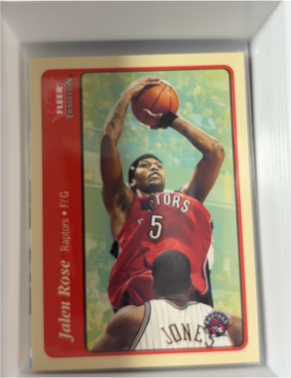 2004-05 Fleer Tradition #21 Jalen Rose — front