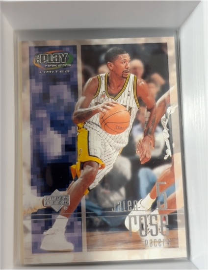 2001-02 Upper Deck Playmakers Limited #5 Jalen Rose — front