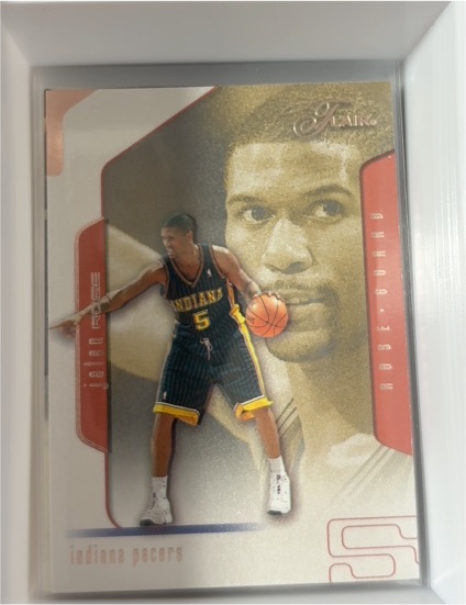 2001-02 Flair #5 Jalen Rose — front