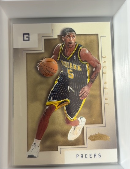 2001-02 Fleer Showcase #63 Jalen Rose — front