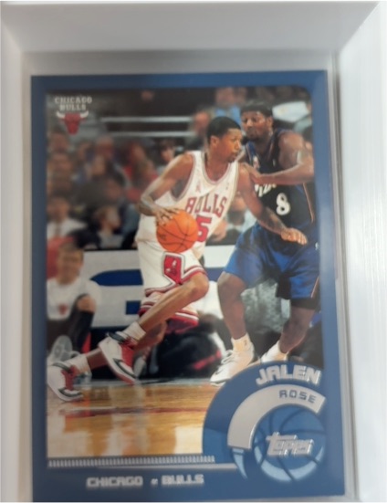 2002-03 Topps #123 Jalen Rose — front