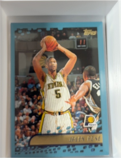 2001-02 Topps #135 Jalen Rose — front