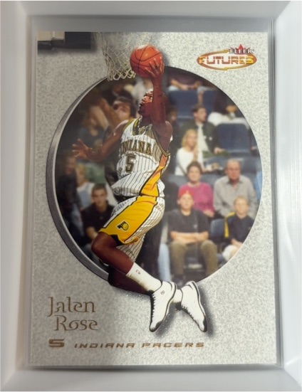 2000-01 Fleer Futures #54 Jalen Rose — front
