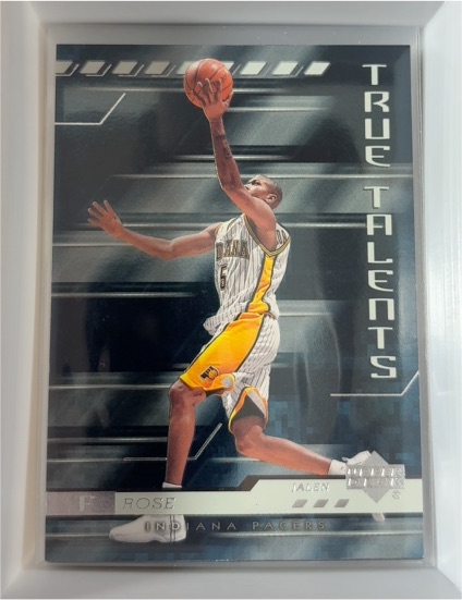 2000-01 Upper Deck True Talents #TT2 Jalen Rose — front