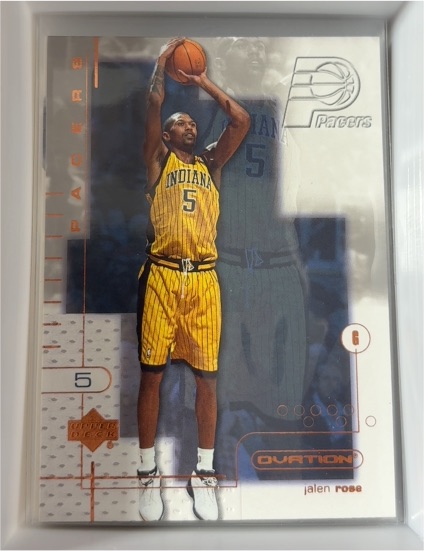 2001-02 Upper Deck Ovation #32 Jalen Rose — front