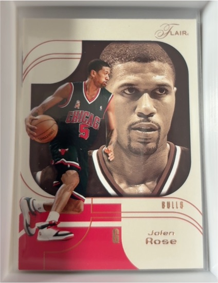 2002-03 Fleer Flair #78 Jalen Rose — front