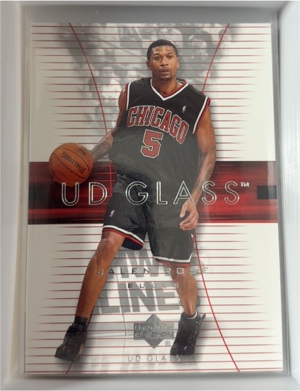 2003-04 Upper Deck UD Glass #6 Jalen Rose — front